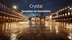  Presentation with historical buildings - Cool new theme with bell-tower-and-historical-buildings backdrop and a tawny brown colored foreground