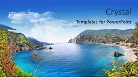  Presentation with italia - Slide set consisting of bella-italia-series-panorama background and a teal colored foreground