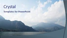  Presentation with cordillera ar region - Cool new presentation theme with bellagio - lake como landscape lombardy region backdrop and a sky blue colored foreground