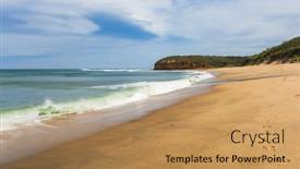  Presentation with melbourne - Slide deck featuring bells-beach-is-located-approx background and a coral colored foreground