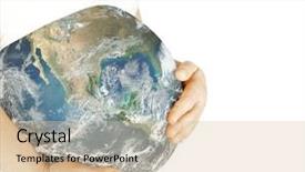  Presentation with human body - Cool new presentation design with human body universe - belly with earth of pregnant backdrop and a white colored foreground