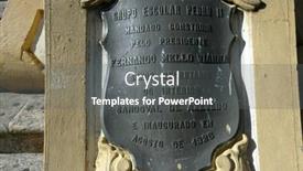  Presentation with plaque - 