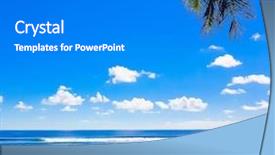  Presentation with kashmir chinar leaves - Slide deck with below ocean frames - exotic frame leaves background and a  colored foreground