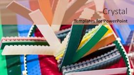  Presentation with parts - Audience pleasing slide set consisting of belt-crawler-for-casting-industrial backdrop and a  colored foreground