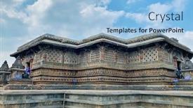  Presentation with india temple - 