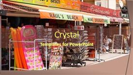  Presentation with resorts - Cool new slide set with floral page border with blank backdrop and a light gray colored foreground