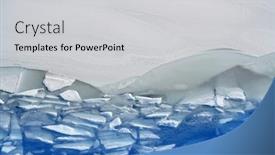  Presentation with frozen - Colorful PPT theme enhanced with benasque-frozen-reservoir-paso-nuevo backdrop and a light gray colored foreground