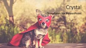  Presentation with super hero - PPT layouts consisting of bench in a super background and a lemonade colored foreground