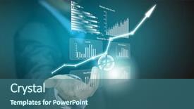  Presentation with grab hand - Colorful theme enhanced with benefits girl planning - close up of businesswoman holding backdrop and a  colored foreground