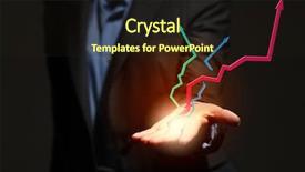  Presentation with grab hand - Colorful PPT layouts enhanced with benefits girl planning - close up of businesswoman holding backdrop and a  colored foreground