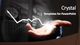  Presentation with grab hand - Amazing PPT theme having benefits girl planning - close up of businesswoman holding backdrop and a  colored foreground