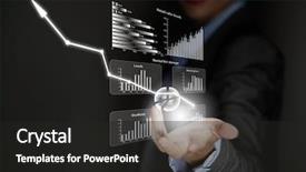  Presentation with grab hand - PPT layouts enhanced with benefits girl planning - close up of businesswoman holding background and a  colored foreground