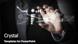  Presentation with grab hand - Beautiful slides featuring benefits girl planning - close up of businesswoman holding backdrop and a  colored foreground