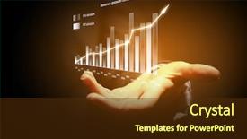  Presentation with grab hand - PPT theme with benefits girl planning - close up of businesswoman holding background and a tawny brown colored foreground