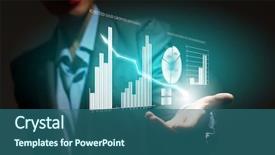  Presentation with planning - Presentation design having benefits girl planning - close up of businesswoman holding background and a  colored foreground