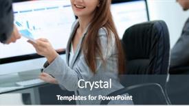  Presentation with graphics - Cool new slide set with benefits girl planning - young beautiful woman examines graphics backdrop and a  colored foreground