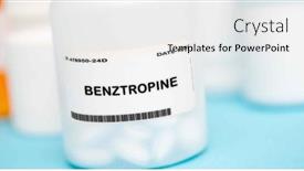  Presentation with parkinson disease - Presentation design having benztropine-is-a-medication background and a white colored foreground