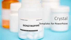  Presentation with parkinson disease - Presentation theme having benztropine-is-a-medication background and a white colored foreground