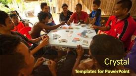  Presentation with poverty - Audience pleasing slide set consisting of berdut-malaysia-apr-8-unidentified backdrop and a  colored foreground