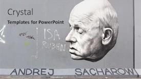  Presentation with berlin wall - Amazing PPT layouts having berlin-august-22-famous-graffito backdrop and a light gray colored foreground