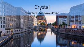  Presentation with history chartres cathedral - Audience pleasing theme consisting of berlin cathedral berliner dom reflected backdrop and a light blue colored foreground