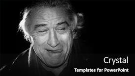  Presentation with promote - Presentation having berlin-february-10-actor-robert background and a black colored foreground