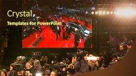  Presentation with opening ceremony - Amazing presentation design having berlin-germany-february-05-opening backdrop and a wine colored foreground