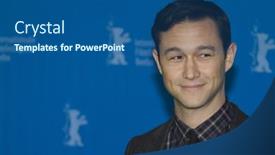  Presentation with joseph - Theme having berlin-germany-february-08-director background and a ocean colored foreground