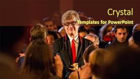  Presentation with film award - Amazing theme having berlin-germany-february-12-wim backdrop and a tawny brown colored foreground