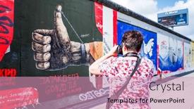  Presentation with berlin wall - 