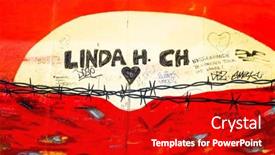  Presentation with berlin wall - 