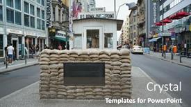  Presentation with checkpoint - Colorful slide deck enhanced with berlin-germany-july-6-2020 backdrop and a  colored foreground