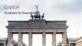  Presentation with 18th century - Beautiful PPT layouts featuring berlin-germany-march-11-2018 backdrop and a sky blue colored foreground