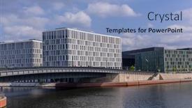  Presentation with government office - Slide deck consisting of berlin-germany-may-05-2022 background and a  colored foreground