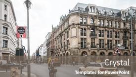  Presentation with million people - PPT theme enhanced with berlin-germany-may-18-typical background and a gray colored foreground