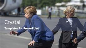  Presentation with aviation - Cool new slide deck with berlin-germany-may-20-2014 backdrop and a ocean colored foreground