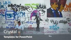  Presentation with berlin wall - 