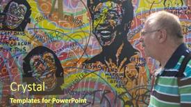  Presentation with berlin wall - 