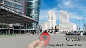  Presentation with berlin wall - Cool new presentation with berlin-germany-may-24-2018 backdrop and a light gray colored foreground