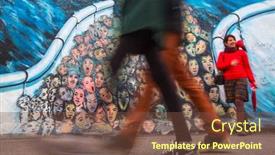  Presentation with berlin wall - 