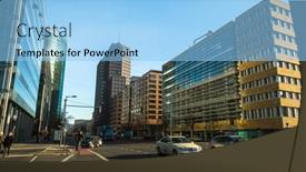  Presentation with complex - Presentation theme consisting of berlin-germany-nov-17-2014 background and a light blue colored foreground