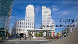  Presentation with new years - PPT theme having berlin-germany-oct-26-2016 background and a light blue colored foreground