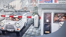  Presentation with berlin wall - 