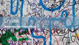  Presentation with gallery - Colorful PPT theme enhanced with vaccine - medical health care system equipment backdrop and a light blue colored foreground.