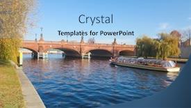  Presentation with boat river - 