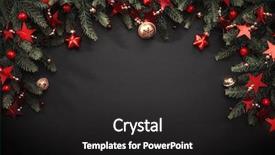  Presentation with decoration - Slide deck consisting of berries on a dark background background and a dark gray colored foreground