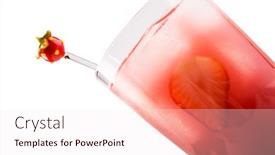  Presentation with cranberry juice - Audience pleasing slide deck consisting of berry blush cocktail isolated on white long drink to serve at any time ingredients 5 fresh strawberries 8-10 ice cubes 1 vodka 1 cranberry juice 1 tsp sugar cane syrup 1 1 2 soda water backdrop and a sky blue colored foreground