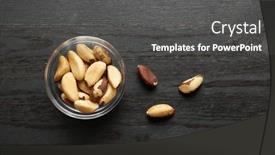  Presentation with mato grosso brazil - Theme with bertholletia-brazil-nuts-in-bowl background and a dark gray colored foreground