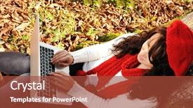  Presentation with beauty beautiful autumn in japanese - Slide deck featuring beside the tree and work background and a  colored foreground