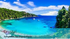  Presentation with best - Slide deck featuring best-beaches-of-alonissos-island background and a cyan colored foreground